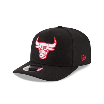 Chicago Bulls Gorra | New Era NBA Crown Solid Original Fit 9fifty Snapback Cap Mexico - Negros